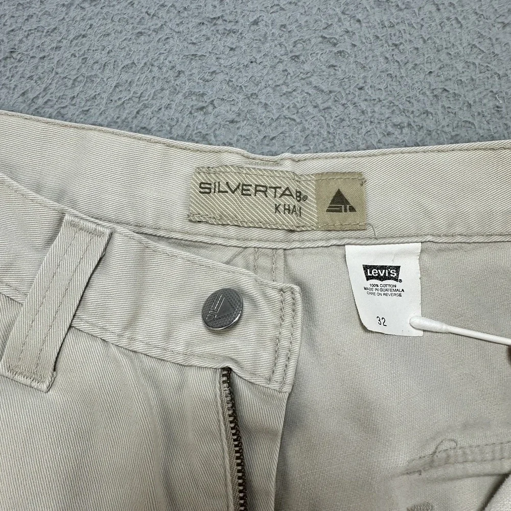 Levis Silvertab Cargo Shorts Men's 32 Utility‎ Pockets Outdoor Baggy 90s Y2K